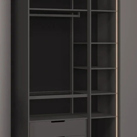 Galaxy 3 doors Wardrobe