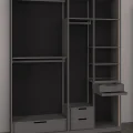 Galaxy 4 doors Wardrobe